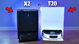 Ecovacs Deebot X2 Omni vs T20 Omni - One Clear Winner