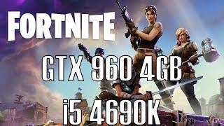 Fortnite Battleroyal - i5 4690K & MSI GTX 960 4GB