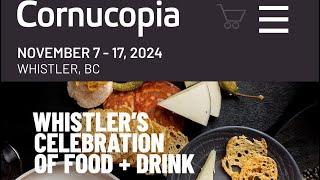 Whistler Cornucopia 2024 - Suggested Wine Events to Attend