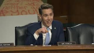 Far Left Berkeley Law Professor Melts Down When Sen. Hawley Asks Her If Men Can Get Pregnant