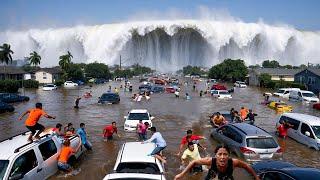 Tragic! 299 Shocking Natural Disasters Caught On Camera!