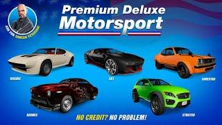 GTA: Online. • This week's vehicles at Simeon's Premium Deluxe Motorsport Showroom. • 20 Nov. • 