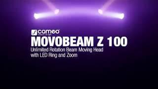 Cameo MOVO® BEAM Z 100- Unlimited Rotation Beam Moving Head with LED Ring and Zoom