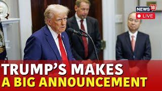 LIVE: U.S. President Donald Trump Makes Investment Announcement from the White House | N18G