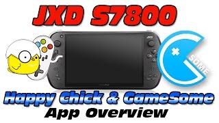 JXD S7800 Happy Chick & GameSome overview / Guide