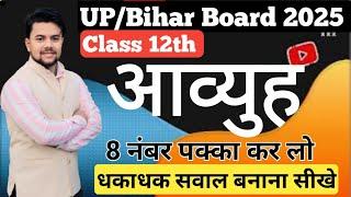 आव्युह क्लास 12th class 12th mathematics Matrix important 2025#upboard2025 #class12th