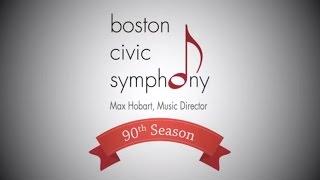 Celebrating 90th Season of the Boston Civic Symphony