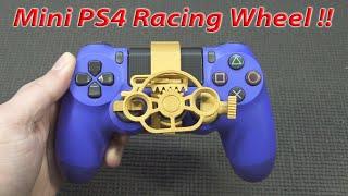 Adding a $9 Racing Wheel To My PS4 Controller !