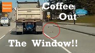 Terrible Drivers of Vancouver - 166 (Litter Bug, (almost) Squished Pedestrian + MORE!)