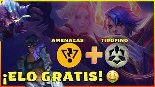 REMONTADA EPICA CON SAMIRA Y LAS LEGENDARIAS || Tirofino y Amenazas en TFT SET 8