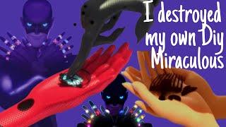 I destroyed my own Diy Miraculous / Miraculous into Monarch rings | Maks Team Diy - 2022