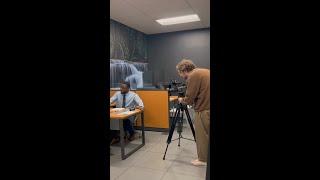 On Set with the HFA Team