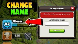 How To Change Name In Clash of Clans (2024)