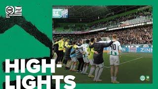 𝐖𝐚𝐭 𝐞𝐞𝐧 𝐰𝐞𝐝𝐬𝐭𝐫𝐢𝐣𝐝  Highlights: FC Groningen - PSV