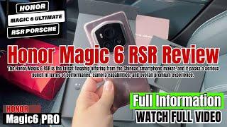 Honor Magic 6 RSR Review | YMA PRO TECH | SMART PHONE REVIEW