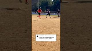 Playing a little at first  #softball #first #shorts
