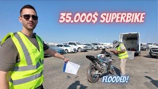 I bought a flooded 35.000$ Superbike! / BMW M1000RR Competition