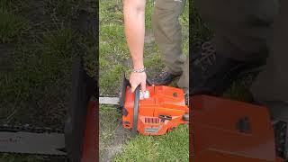 HUSQVARNA 3120XP Power START #chainsaw #husqvarna3120xp #husqvarnapower