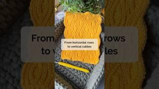 Not Your Usual Crochet Cable! You Need to Try This Stitch 