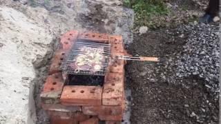 Preparing Sunday Dinner in the Village.