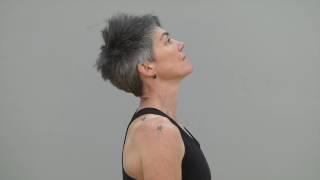 Neck extension sitting