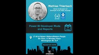 Power BI Developer Mode and Reports - Mathias Thierbach