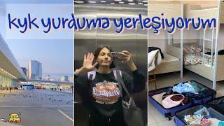 yeni odama yerleşiyorum  | yolculuk, kyk yerleşme, oda turu, Çankırı