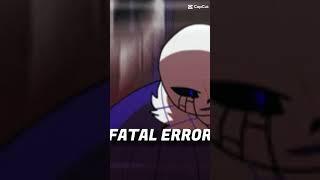 ▪︎Error 404!Sans VS Fatal Error!Sans▪︎