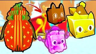 Opening Christmas Eggs In Pet Sim X! (Mythical Or Legendary Pet?!) 567 #shorts