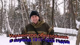 Образование Украина 1917-1920 года