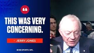 Jerry Jones on feeling bad for the fans during Cowboys blowout loss at home | Press Conference