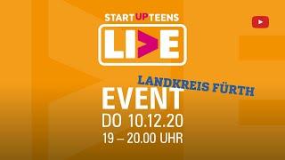 STARTUP TEENS Live - Event (Landkreis Fürth)