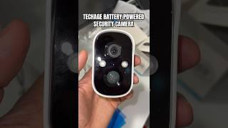 Techage Security Cameras Wireless Outdoor, AI Motion Detection, 1080P, 2-Way Talk, Siren, IP66