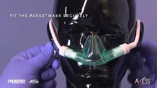 Axess™ Low-Profile N2O2 Nasal Mask -- Installation [abridged]