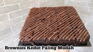 Brownies Kedut Paling Mudah | MESTI CUBA