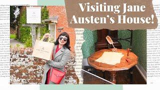 VISITING JANE AUSTEN'S HOUSE  Cosy vlog in Chawton | Jane Austen 250th anniversary