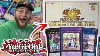 Konami's NEW Christmas Box! | Yu-Gi-Oh! Quarter Century Trinity Box Opening