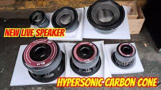 NEW LIVE SPEAKER HYPERSONIC CARBON CONE 10,000 WATTS,MATIBAY NA MAS LALONG PINATIBAY PA.