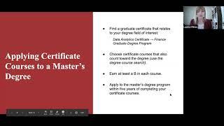 Harvard Extension School Webinar: Exploring Graduate Certificates