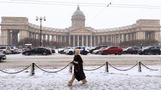 Заснеженный город | Зима | Санкт-Петербург