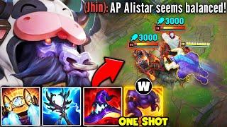 Alistar but I build full AP and kill you with ONE combo (THIS IS LITERAL ABUSE)