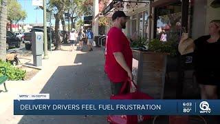 High fuel costs take bite out of bottom line for delivery food drivers