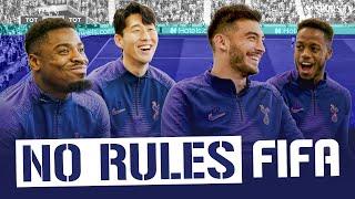 Heung-Min Son & Serge Aurier v Paulo Gazzaniga & Ryan Sessegnon | NO RULES FIFA