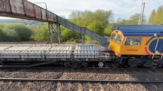 66785/66746/66760 7M18 0721 Doncaster Up Decoy to Toton North Yard 30/4