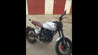 Минск скремблер(Scrambler)SCR-250 доработка глушителя