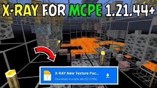 X-RAY Texture Pack For MCPE/Bedrock 1.21.44 ️| X-Ray Mod For Minecraft Pe 1.21