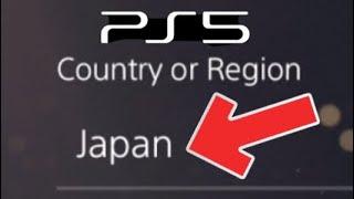 PS5 HOW TO CREATE A JAPANESE ACCOUNT EASY!