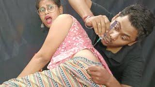 Bottle hand stand fun injection punishment I Sui wala injection funny video I injection wala