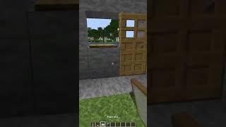 КАК СДЕЛАТЬ СЕКРЕТНУЮ ДВЕРЬ В МАЙНКРАФТ #shorts #minecraft