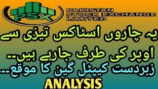 PSX | 04 Best Stocks For Long Term Investment In Pakistan Stock Market | Technical Analysis